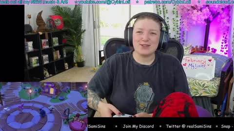 Snapshot of realsamisins chatting on 02.08.25 Snap - RealSamiSins online show from 02.08.25