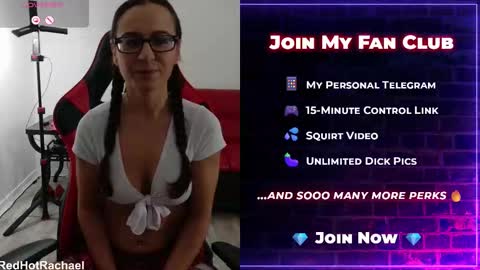 Snapshot of red_hot_rachael chatting on 09.27.25 Red Hot Rachael online show from 09.27.25