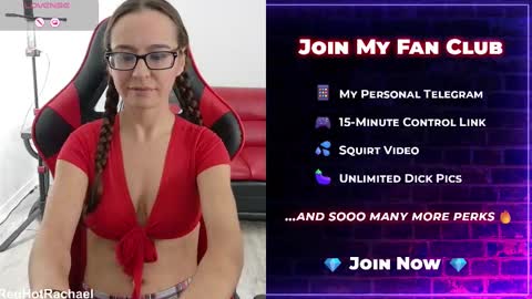 Snapshot of red_hot_rachael chatting on 09.28.25 Red Hot Rachael online show from 09.28.25