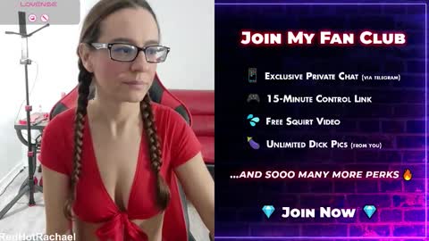 Snapshot of red_hot_rachael chatting on 11.06.25 Red Hot Rachael online show from 11.06.25