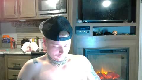 Snapshot of redinthebed chatting on 12.31.24 InkedGinger online show from 12.31.24