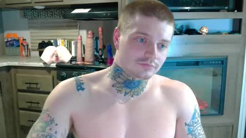 Snapshot of redinthebed chatting on 12.31.24 InkedGinger online show from 12.31.24