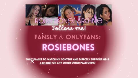 Snapshot of rosiebones chatting on 09.12.25 Rosie Bones online show from 09.12.25