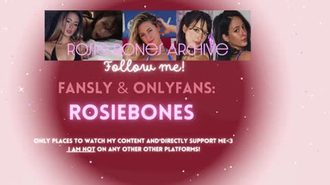 Snapshot of rosiebones chatting on 10.06.25 Rosie Bones online show from 10.06.25