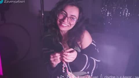 Snapshot of safaeri chatting on 01.22.25 Safa online show from 01.22.25