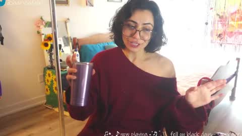 Snapshot of safaeri chatting on 02.26.25 Safa online show from 02.26.25