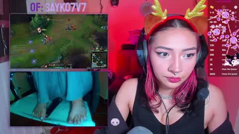 Snapshot of saiko7w7 chatting on 12.21.24 OF 15 off - online show from 12.21.24