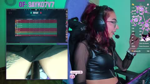 Snapshot of saiko7w7 chatting on 01.28.25 OF 15 off - online show from 01.28.25