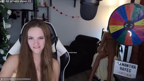 The Real Samantha Hayes haha  online show from 02.19.25