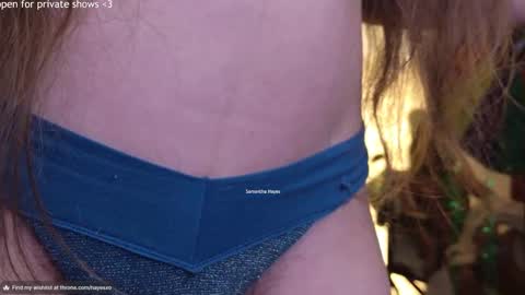 The Real Samantha Hayes haha  online show from 03.08.25