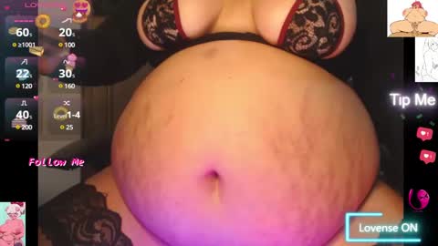 Snapshot of samy_belly32 chatting on 02.28.25 loredy samantha online show from 02.28.25