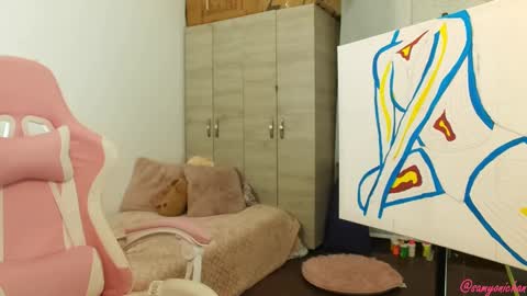 Snapshot of samyonichan chatting on 12.05.24 Special show on 17 december and 23 UwU online show from 12.05.24