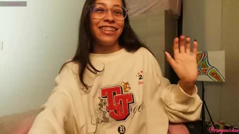 Snapshot of samyonichan chatting on 12.09.24 Special show on 17 december and 23 UwU online show from 12.09.24