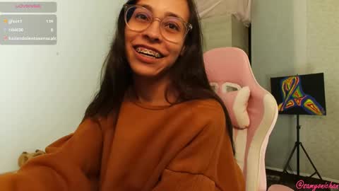 Snapshot of samyonichan chatting on 12.10.24 Special show on 17 december and 23 UwU online show from 12.10.24