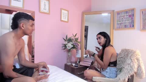 Snapshot of sander_mila chatting on 12.24.24 MilaSander online show from 12.24.24