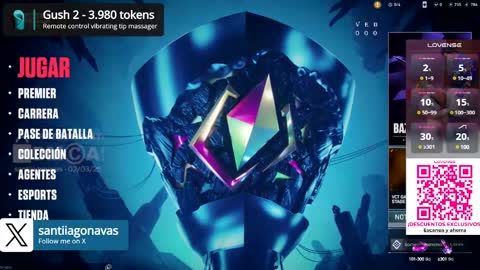 santiiagonavas online show from 03.02.25