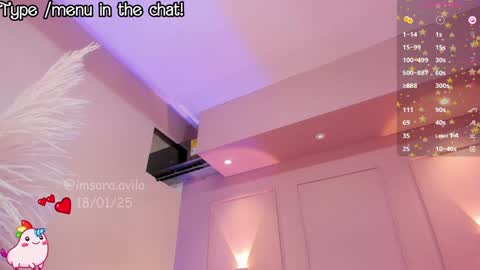 Snapshot of saraavila_ chatting on 01.20.25 SaraAvila online show from 01.20.25