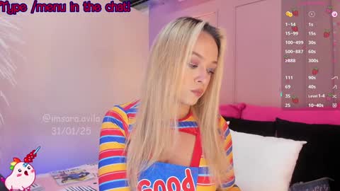 Snapshot of saraavila_ chatting on 01.31.25 SaraAvila online show from 01.31.25