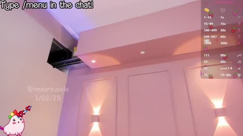 Snapshot of saraavila_ chatting on 02.02.25 SaraAvila online show from 02.02.25