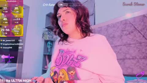 Snapshot of sarah_stoner chatting on 03.08.25 Loren online show from 03.08.25