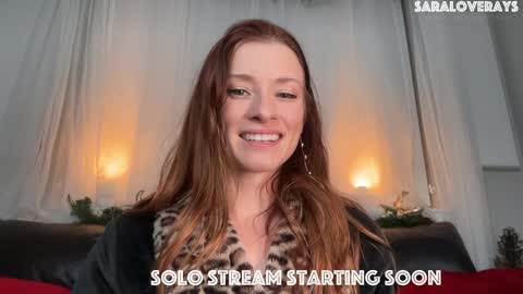 Snapshot of saraloverays chatting on 12.20.24 Back from Vacay Follow for more here online show from 12.20.24