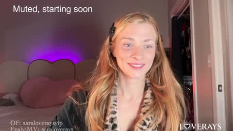 Snapshot of saraloverays chatting on 10.13.25 Back from Vacay Follow for more here online show from 10.13.25