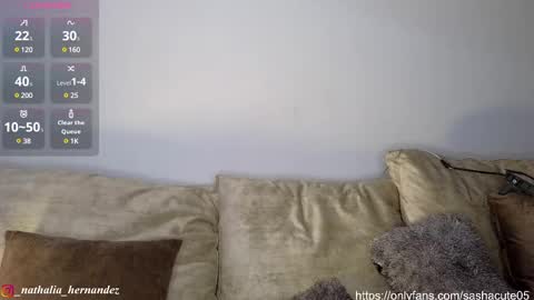 Snapshot of sashacute_ chatting on 02.10.25 Sasha online show from 02.10.25