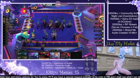 Sassy Sami Kittyn online show from 12.12.24