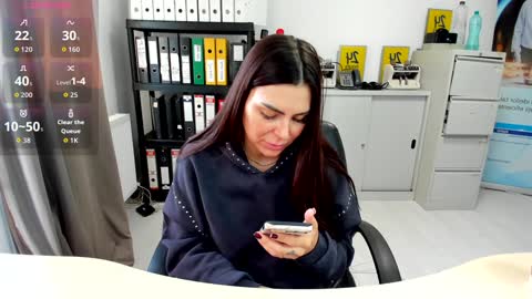 Snapshot of sassytiff chatting on 11.22.25 sassytiff online show from 11.22.25