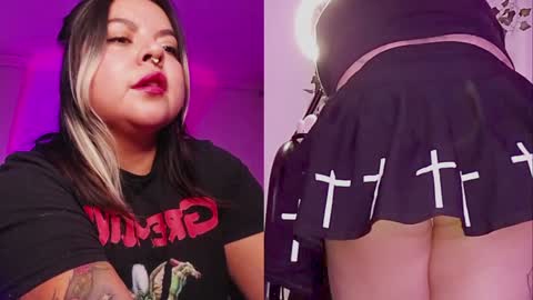 Snapshot of satyn_doll chatting on 02.26.25 Gina George online show from 02.26.25