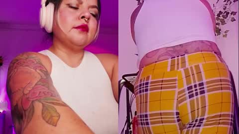 Snapshot of satyn_doll chatting on 03.04.25 Gina George online show from 03.04.25