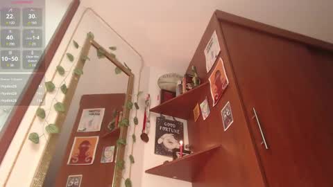 Snapshot of saucy_zaren chatting on 12.28.24 Zaren online show from 12.28.24