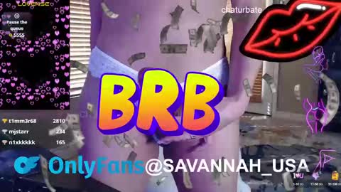 Onlyfans Savannah usa online show from 01.30.25