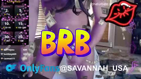 Onlyfans Savannah usa online show from 03.01.25