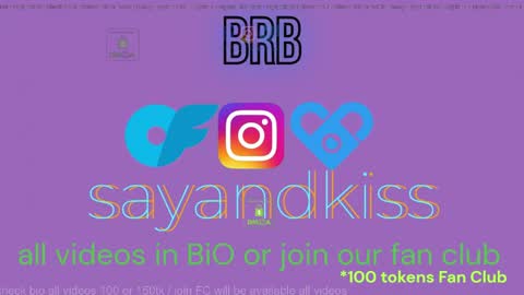 Snapshot of say_and_kiss chatting on 04.28.26 Say and kiss online show from 04.28.26