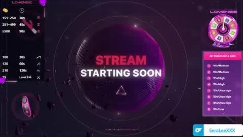 SeraLeeXXX online show from 04.13.26