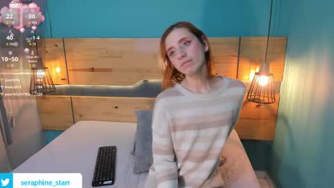 Snapshot of seraphine_star chatting on 09.15.25 Seraphine star online show from 09.15.25