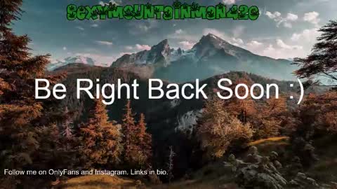 Sexymountainman420 online show from 11.21.25
