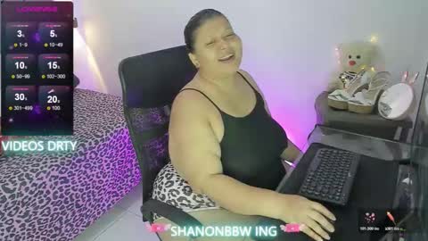 Snapshot of shannonbbw chatting on 11.20.25 SHANNONBBW online show from 11.20.25