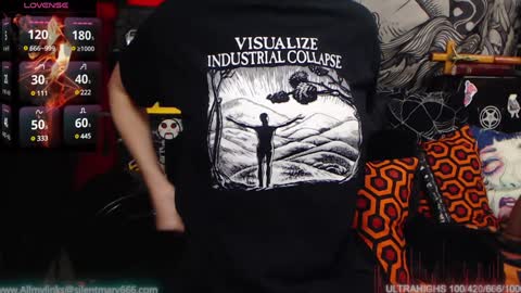 Allmylinkssilentmary666 online show from 01.22.25