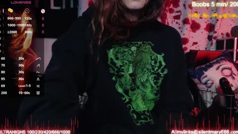 Allmylinkssilentmary666 online show from 10.24.25