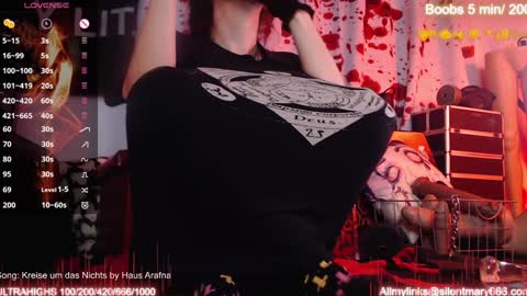 Allmylinkssilentmary666 online show from 10.27.25