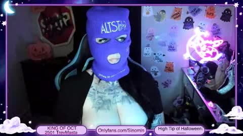 Snapshot of sinominx chatting on 11.01.25 Sinomin online show from 11.01.25