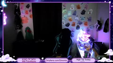 Snapshot of sinominx chatting on 11.09.25 Sinomin online show from 11.09.25