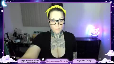 Snapshot of sinominx chatting on 01.17.26 Sinomin online show from 01.17.26