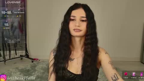 Snapshot of sky011fall chatting on 01.16.26 Eliza online show from 01.16.26