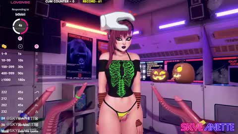 SkyeAnette online show from 10.20.25