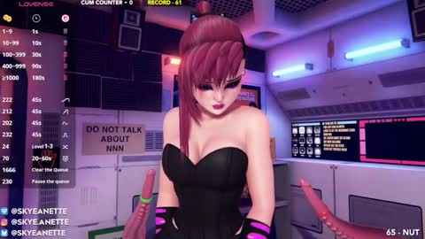 SkyeAnette online show from 11.14.25