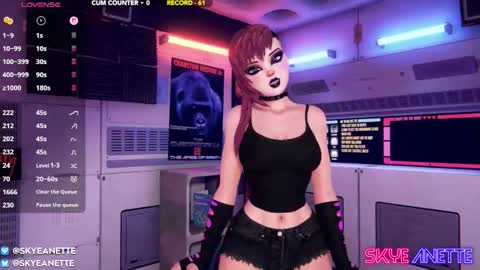 SkyeAnette online show from 02.02.26