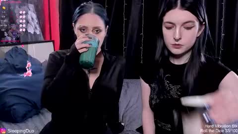 Snapshot of sleepingduo chatting on 01.09.26 Hi We are Iva and Angela Nice to meet u 3 online show from 01.09.26